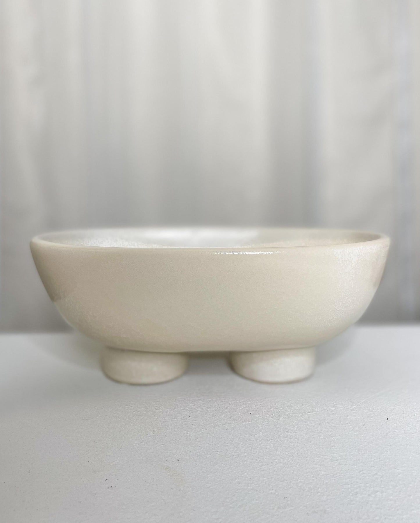 White Decor Dish