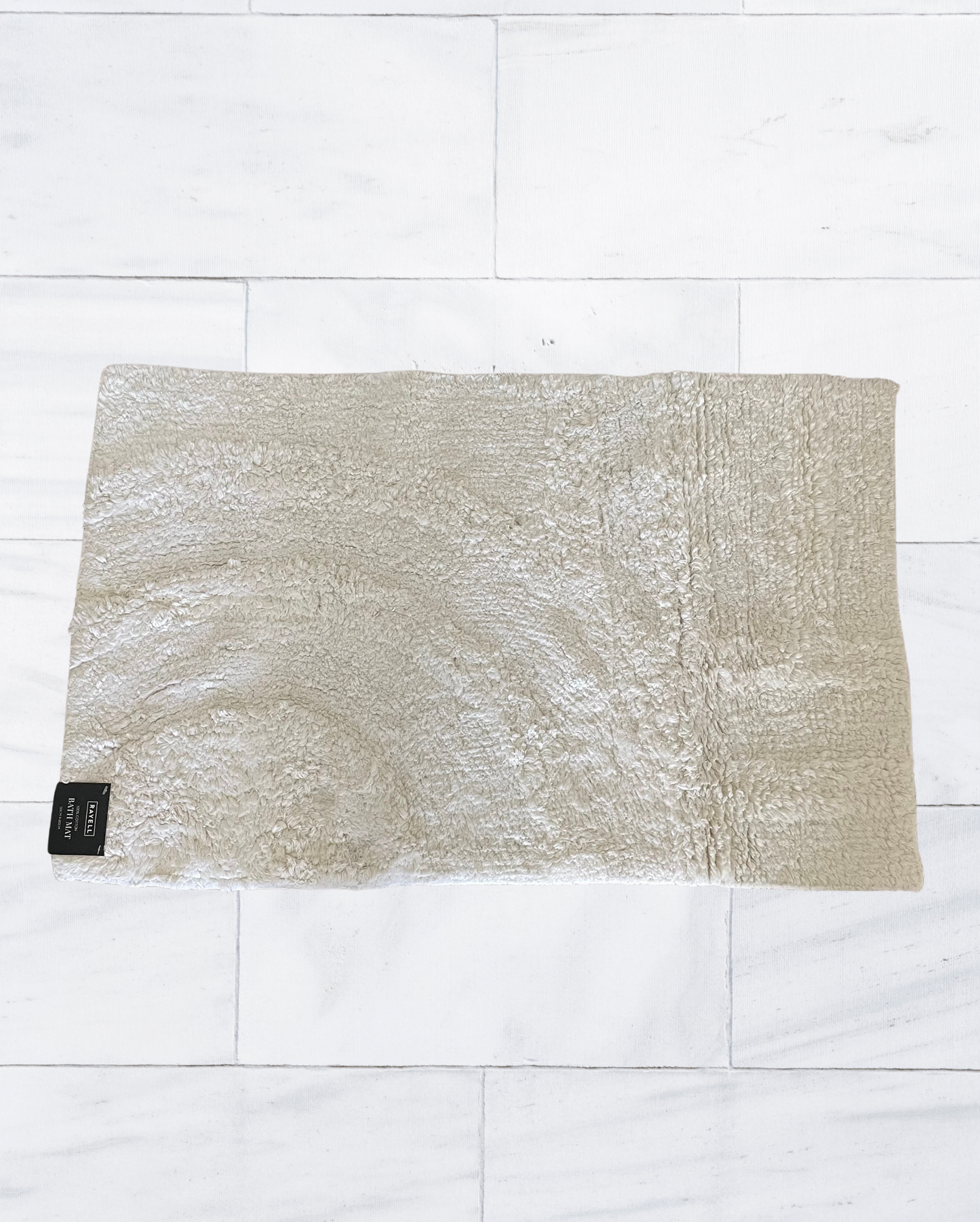 White Bath Mat