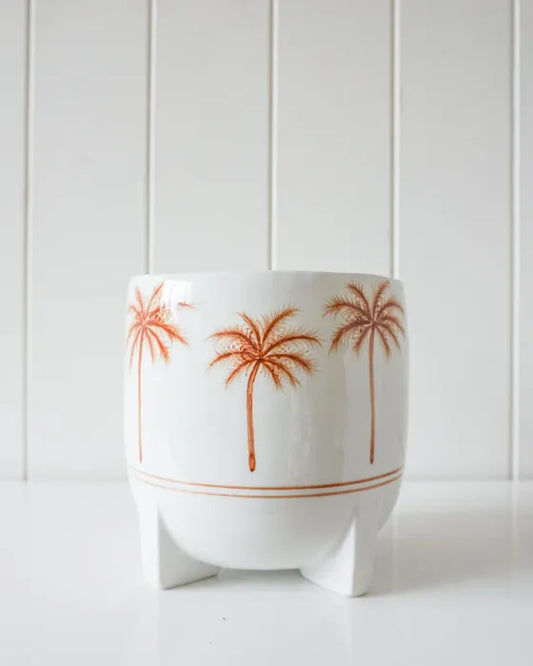 Morocco Palm Pot