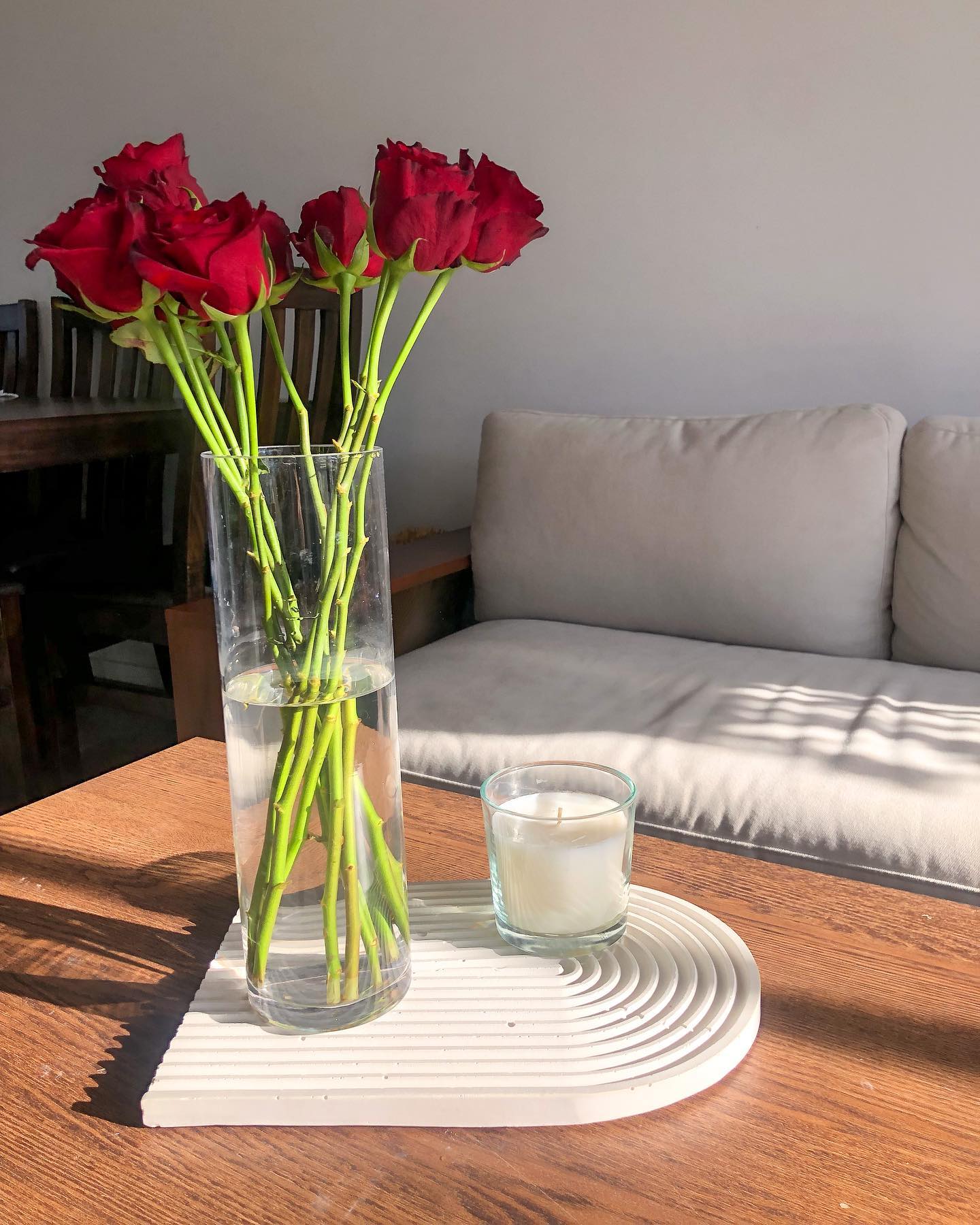 White Arch Tray